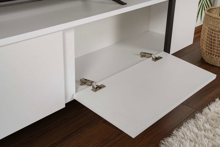 Nordure Serenity Soporte para TV Blanco y Negro Nordure Serenity Soporte para TV Blanco y Negro